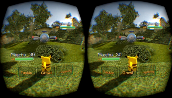 戴上Oculus Rift，親自用手抓一只皮卡丘吧