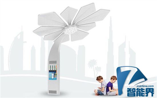 城里人這樣玩！迪拜土豪Wi-Fi充電棕櫚樹
