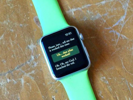 文字冒險(xiǎn)游戲與Apple Watch將是天生一對(duì)？