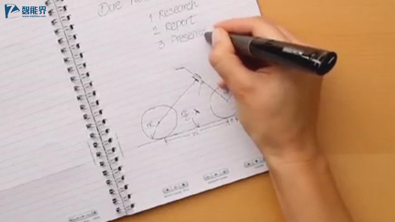  【智能界大百科】可以記錄生活點(diǎn)滴的數(shù)碼智能筆Sky WiFi Smartpen