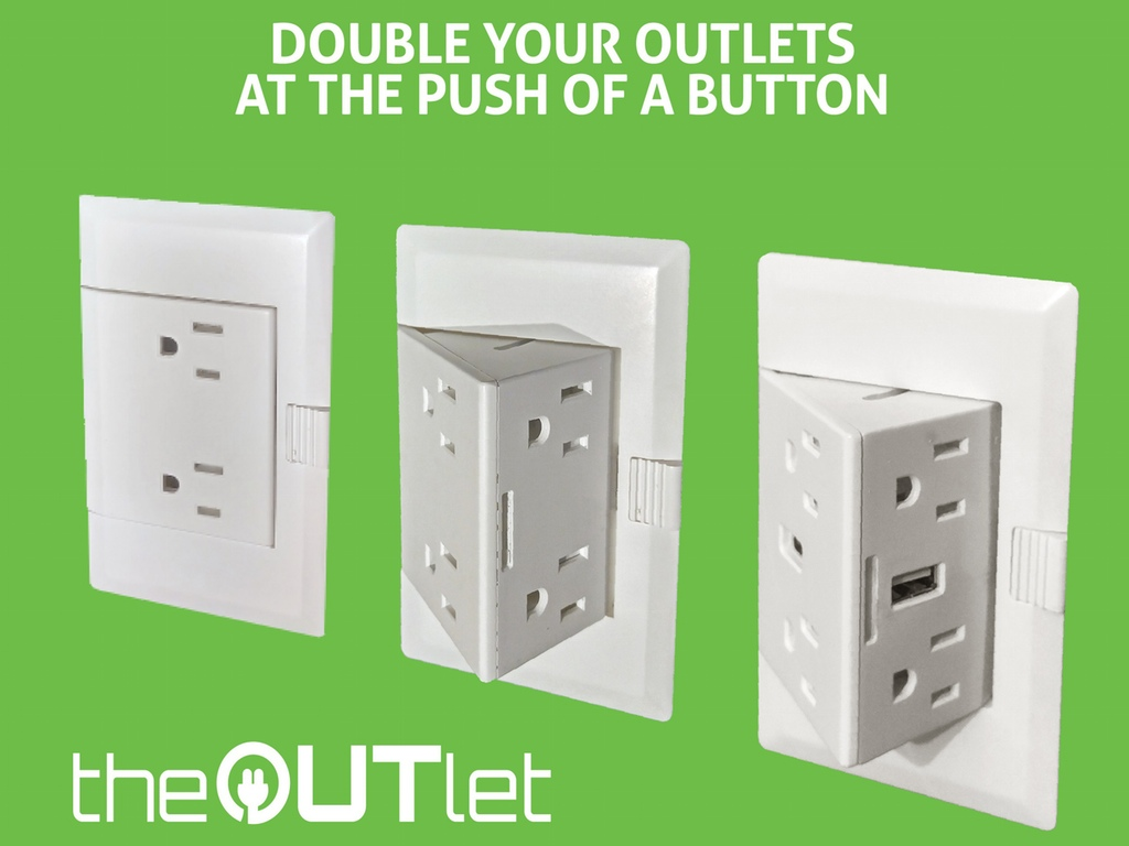 【智能界大百科】theOUTlet彈出式墻插：解決插座不夠用的問(wèn)題