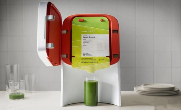 【智能界大百科】Juicero 能夠訂購果蔬的免洗榨汁機