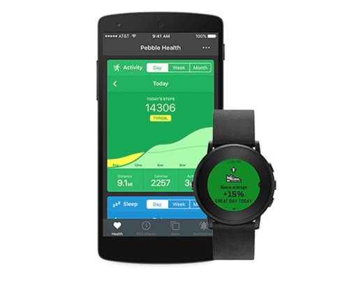 Fitbit遇新對手？Pebble智能手表更多能