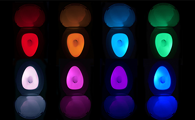 【智能界大百科】馬桶也混時(shí)尚圈兒？IllumiBowl小夜燈