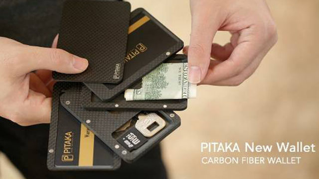 錢包不夠特別？ PITAKA造型時尚的碳纖維卡包