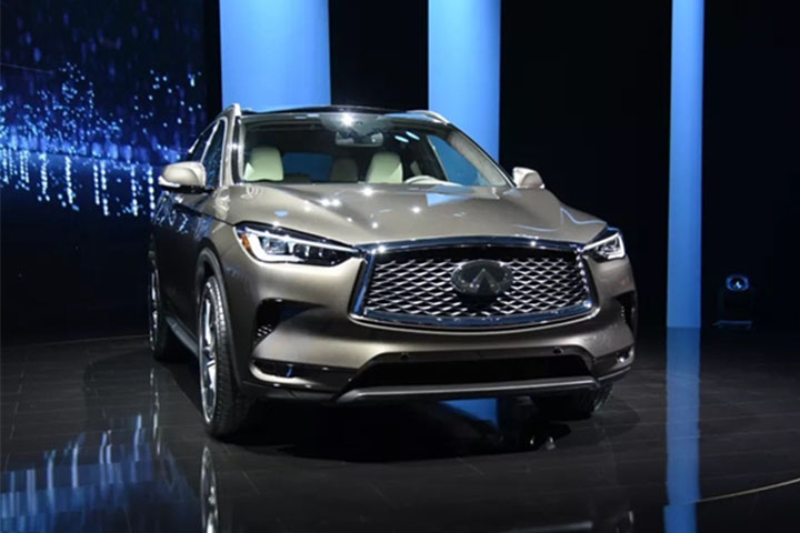 英菲尼迪QX50，豪華中型SUV全鋁一體車身