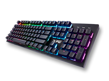 【免費試用】威剛(ADATA) XPG INFAREX K10 RGB 電競游戲鍵盤