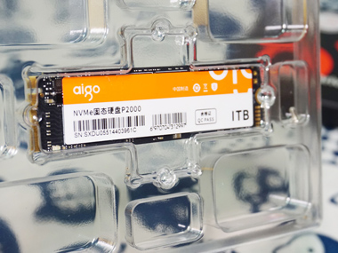 折合四毛1GB的硬盤，1TB性價比天花板，aigo P2000 NVMe固態(tài)硬盤體驗
